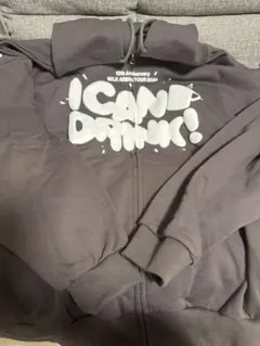 匿名配送】M!LK キャンドリ かわいすぎジップパーカー L M!LK I CAN DRINK! かわいすぎジップパーカー - メルカリ