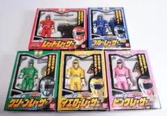 ⚠️デッドストック 高速戦隊ターボレンジャー ファイブセット 当時物