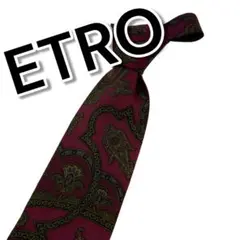 タ*ク様 117 ETRO シルク ペイズリー柄 シルクネクタイ　剣先10cm