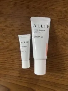 ALLIE チークUV 02 オレンジ カラーオンUV 01お試しサイズ付きのサムネイル