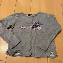 Bebe 花柄プリント トレーナー 130