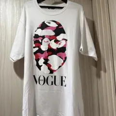 A Bathing Ape VOGUE Tシャツ L WHITE