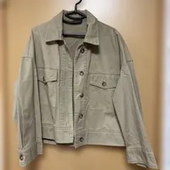 INGNI ベージュ クロップドジャケット M