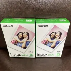 FUJIFILM instax mini 10枚入り 2パック