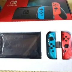 Nintendo Switch 本体良好 青/赤 Joy-Con不良　強化版