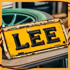 Lee 看板　80's 販促用看板 Lee 看板 80's 販促用看板