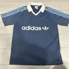 adidas ストライプデザイン シャツ Mサイズ