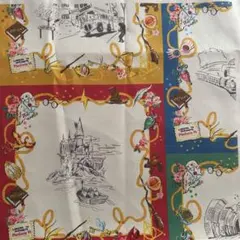 処分　キャスキッドソン 生地　デニム　パネル