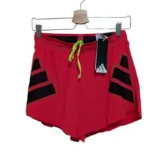 ADIZERO SPLIT SHORT 赤 スリムフィット - メルカリ