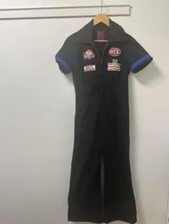 HYSTERIC ワッペン付きオールインワン ストリート風 スタイルアップ