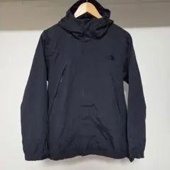 ノースフェイス スクープジャケット 黒ロゴ　Mサイズ