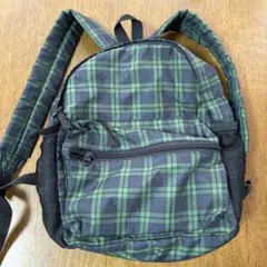 子ども リュック キッズ 無印良品 タータンチェック 遠足　シンプル