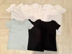 UNIQLO ヒートテック半袖110cm 7枚セット