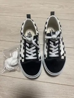 Vans チェッカーボード スニーカー　22cm