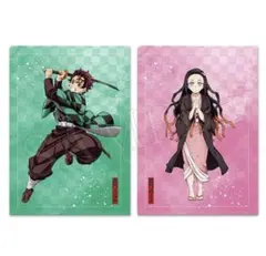 鬼滅の刃アニプレックスオンラインくじ クリアファイル2枚セット×12個(12袋)