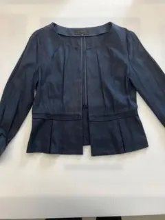 UNTITLED アンタイトル ノーカラーペプラムジャケット ［色］ M 日本製のサムネイル