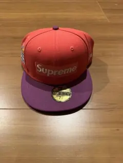 supreme ギンガムチェック キャップ - メルカリ
