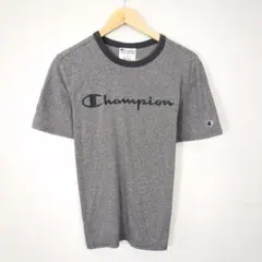 Champion チャンピオン 半袖Tシャツ スクリプトロゴ 袖Cロゴ グレーのサムネイル