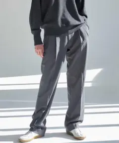 THE SHINZONE | CHRYSLER PANTS WOMEN グレーP