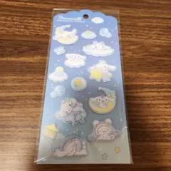 サンリオキャラクター　マシュマロステッカー　シナモロール　シナモン