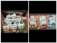 ちいかわハッピーホリデーなマスコットクリスマス　オーナメントにもなるマスコット等