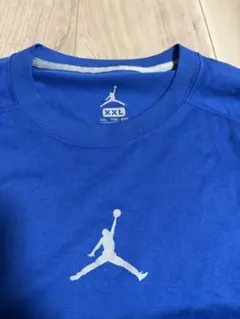 Jordan 青 XXL 長袖 Tシャツ