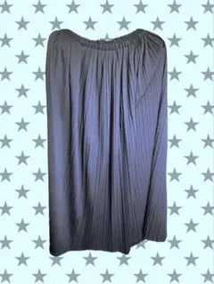 プリーツロングスカート