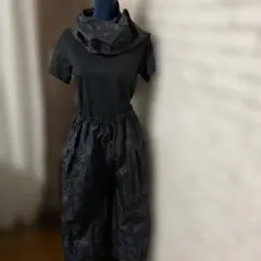 大島紬スカート、マフラー付き（サービス品）