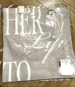 herlipto Daily Logo Tote monotone トートバッグ - メルカリ