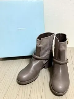 【新品箱付き】AU BANNISTER オゥ バニスター　ショートブーツ　38