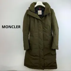 【美品】✨モンクレール✨ ダウン コート JASEUR カーキ ロングのサムネイル