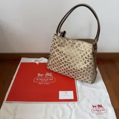 未使用 COACH コーチ シグネチャー ワンショルダーバッグ