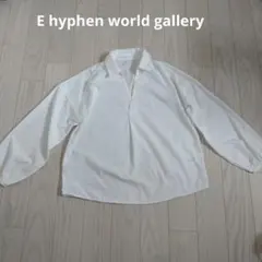 E hyphen world gallery ブラウス
