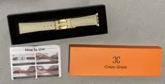 Crazy Grass Apple Watch用レザーバンド H型バックル