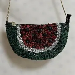 緊急値下げ　ZARA スイカデザイン ショルダーバッグ