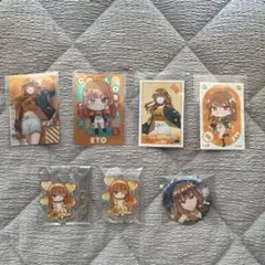 カラフルピーチ　からぴち　えと　えとさん　カード　缶バッジ　まる様専用
