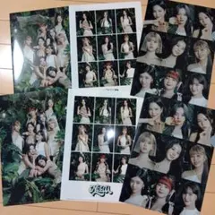 【新品　未使用品】NiziU クリアファイル　3種3枚　2セット計6枚　ローソン