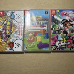 Switchソフト3本セット