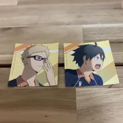 ハイキュー!! ビジュアルカード アニメイト 山口忠　月島蛍　2枚セット
