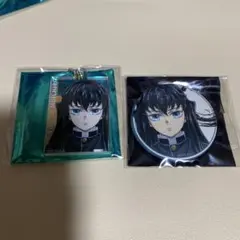 鬼滅の刃　柱展　缶バッチ　チャーム　無一郎
