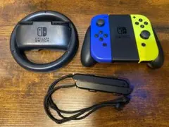 【動作品】Nintendo Switch ジョイコン ハンドルセット