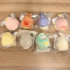 【新品】すみっコぐらし　大絶滅展　てのりぬいぐるみ　8種　コンプリートセット