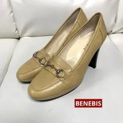BENEBIS ベネビス ビット付き　ローファー　パンプス　23.5cmのサムネイル