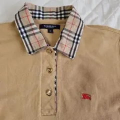 BURBERRYLONDON バーバリーロンドン ノバチェック ポロシャツ 金釦