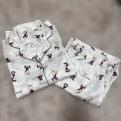 スヌーピー　gu パジャマ　Sサイズ