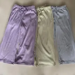 GU☆リブプルオンパンツ☆120☆3本セット
