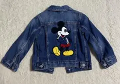 GAP ミッキーマウス デニムジャケット 100