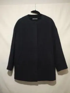 simpliciteベイクルーズ　ノーカラー ジャケット ブラック