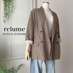【2024SS】【美品】relume クリアツイルライトジャケット