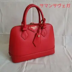 サマンサヴェガ SamanthaVega 赤 ショルダー ハンドバッグ